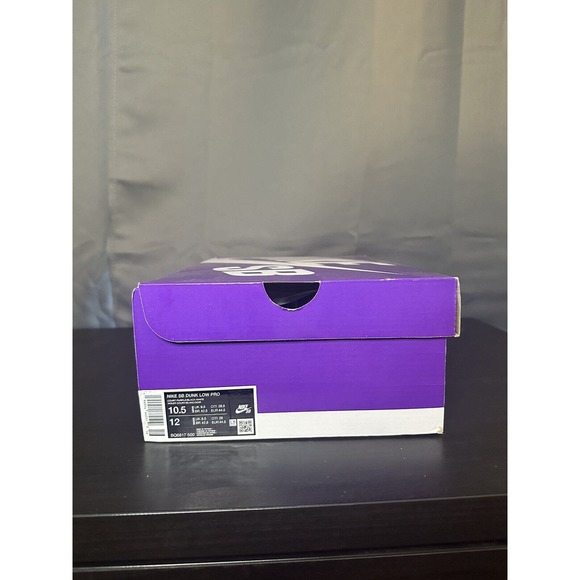 Brand New Nike SB Dunk Low Pro Court Purple Size 10.5 Men [BQ6817-500] Ship Fast - Picture 8 of 8